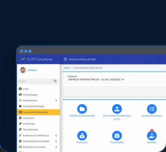 Dashboard executivo