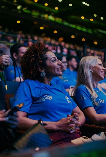 Talentos da ELITE na plateia do evento
